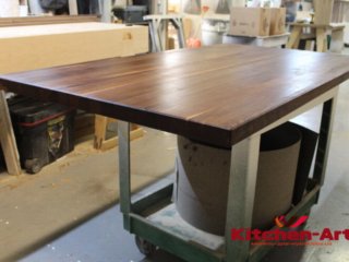 стол из массива ясеня на заказ