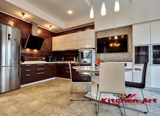 дизайнерські кутові кухні