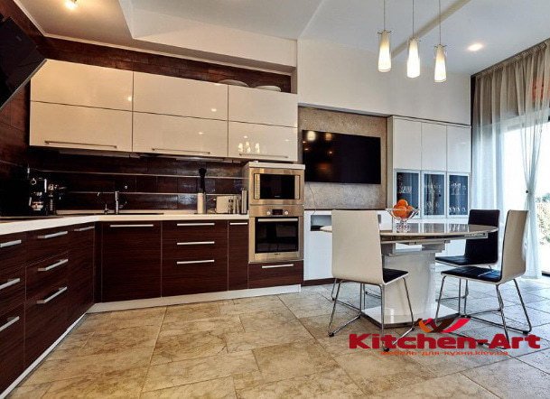 дизайнерські кутові кухні на замовлення Житомир