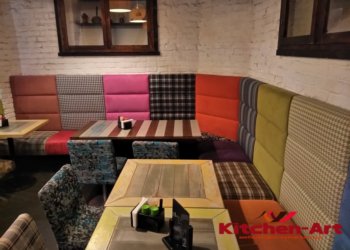 Угловой диван в ресторан Угловой диван в ресторан