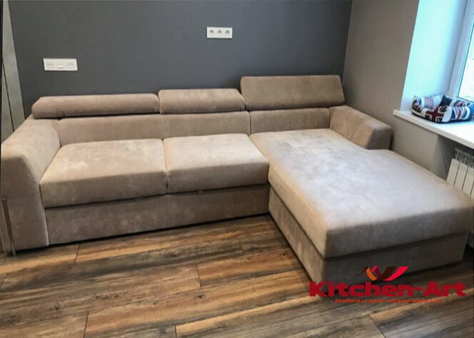 бескаркасный диван на заказ