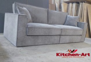 авторский прямой диван