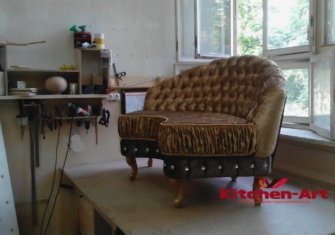 полукруглый диван под заказ Киев