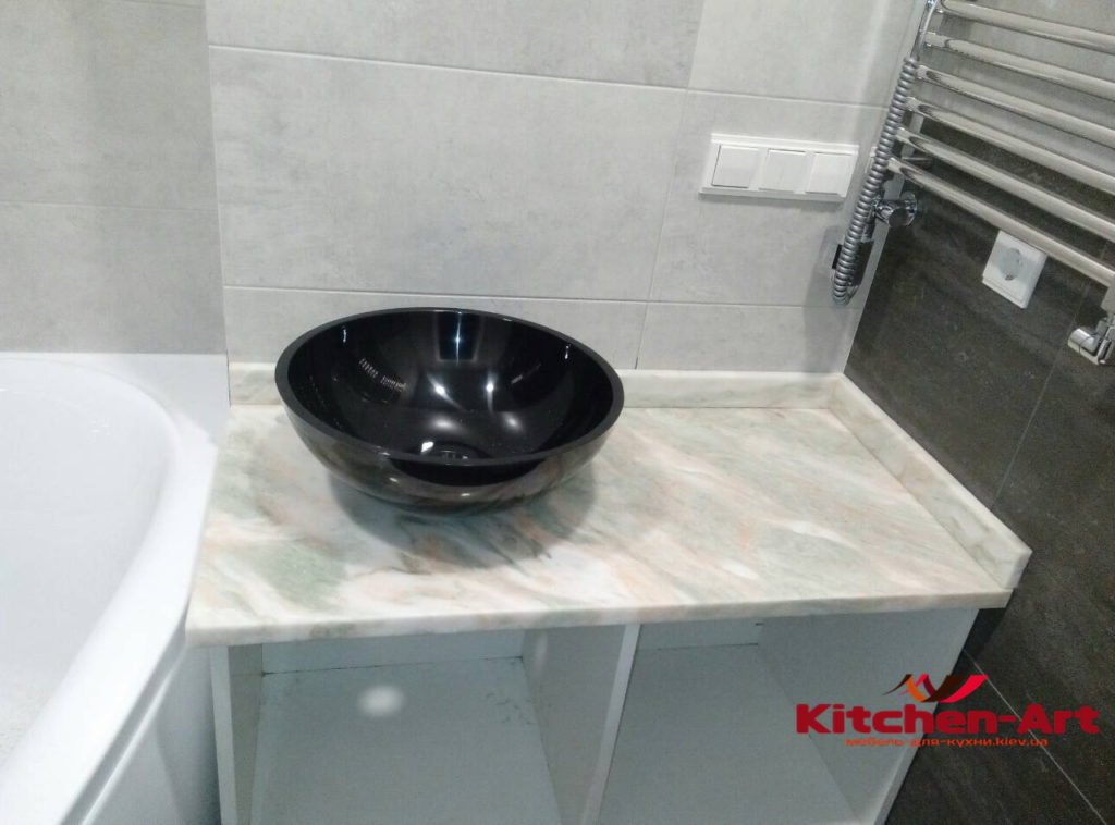 изделия из натурального мрамора на заказ в туалет