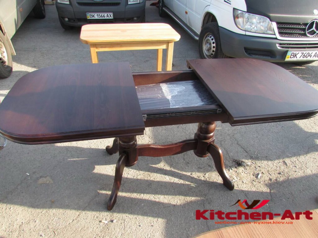 деревянный стол для кухни на заказ