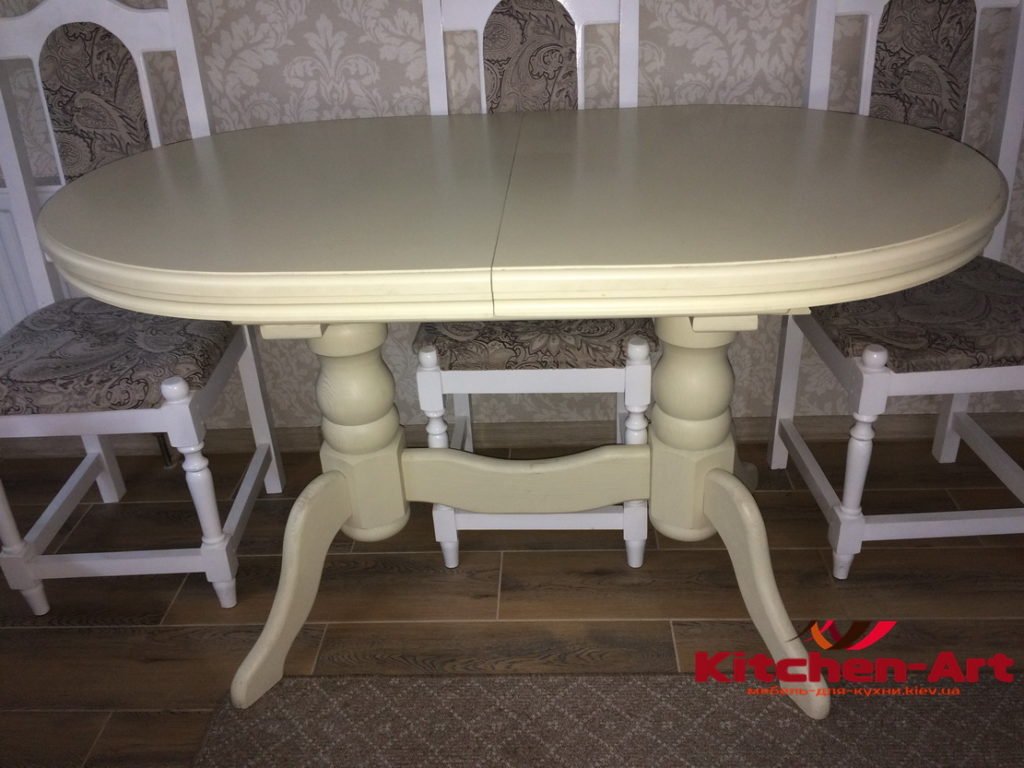 стол из массива для кухни