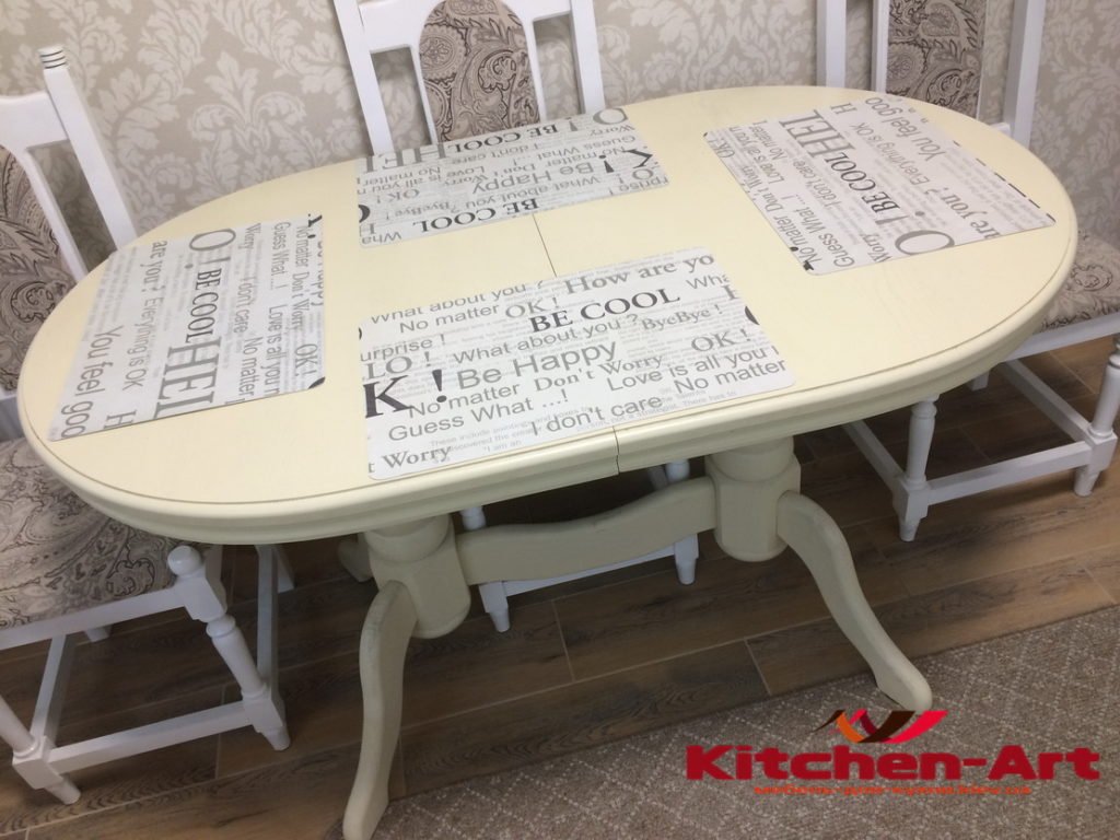 стол из массива для кухни под заказ