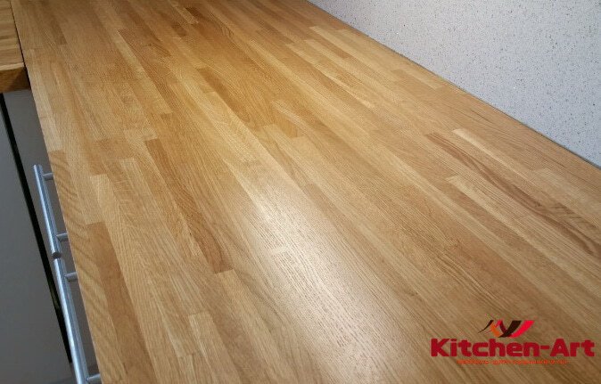 заказать изготовление деревянной столешницы из ясеня столешница из массива дуба