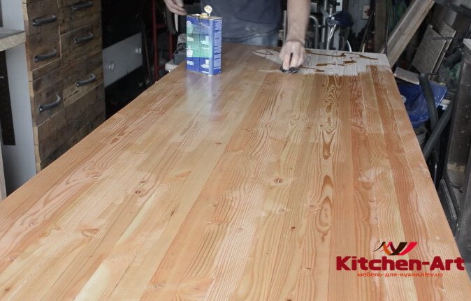где заказать дубовую столеницу стоимость деревянной столешницы