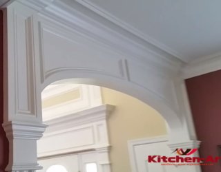 молдинг из дева на заказ из дерева Киев