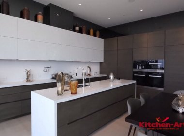 островная кухня из дерева под заказ в стиле модерн островная кухня из дерева под заказ в стиле модерн