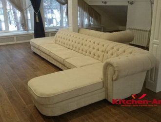 с-образный диван на заказ