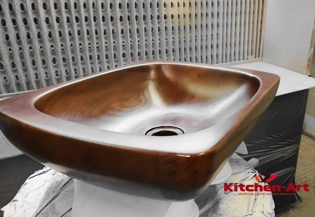 раковина из фанеры своими руками