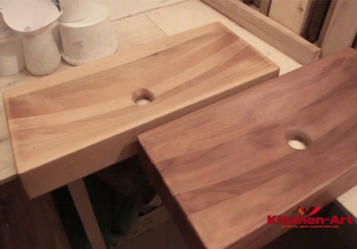 выбрать деревянную мойку Киев