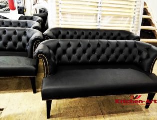 диваны честер в ресторан