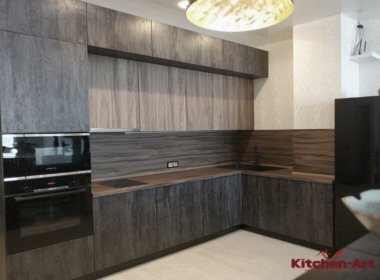 Кухня с фартуком из дсп в Киеве