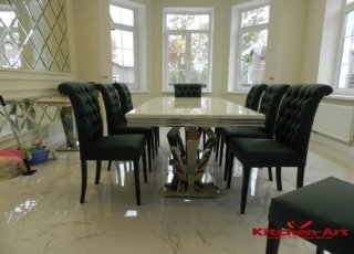 кухонный авторский стол из дерева