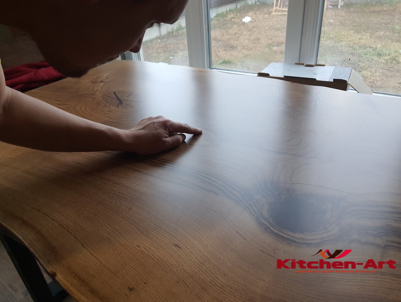 мебель в кухню с фасадами из бука в Киеве