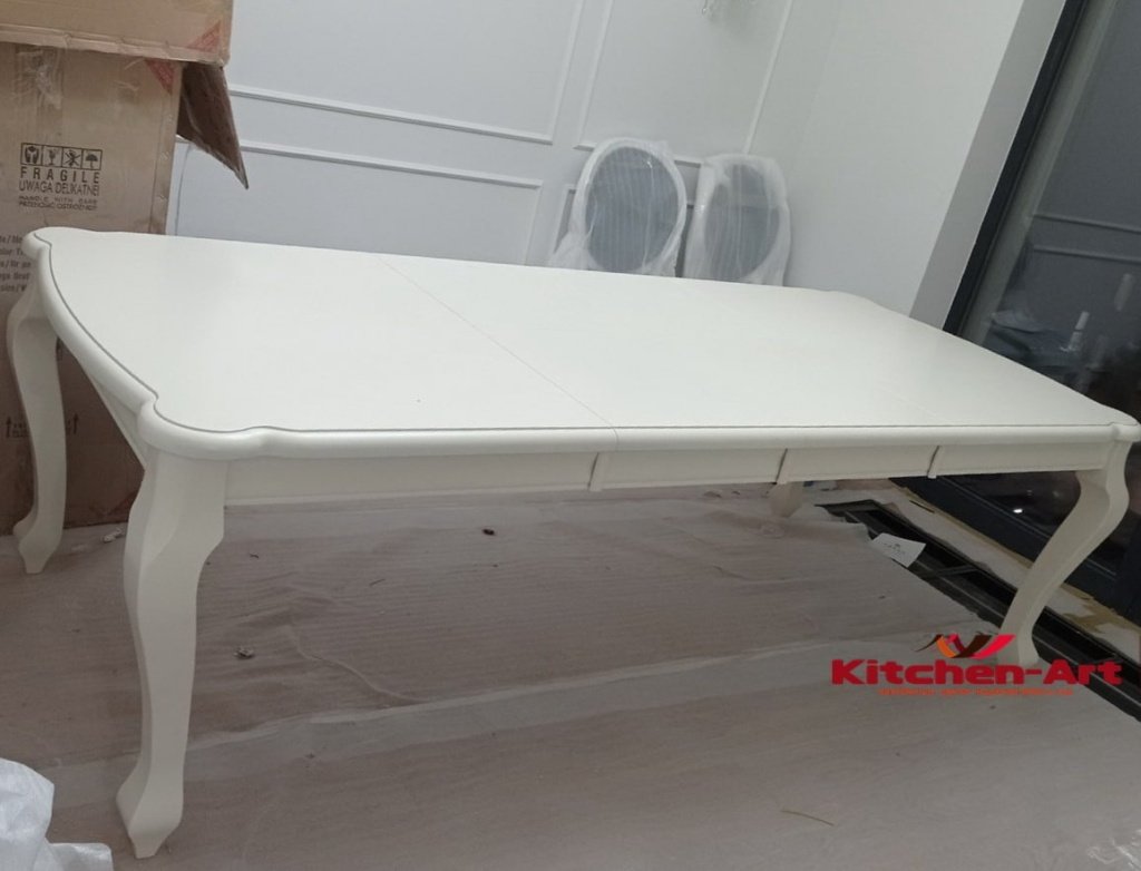 большой раздвижной стол в кухню