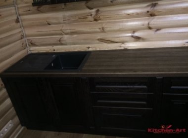 дубовая кухня для дачи дубовая кухня для дачи в классическом стиле