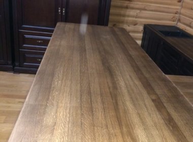 кухонный дубовый остров с деревянной столешницей кухонный дубовый остров с деревянной столешницей