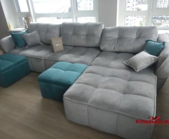 модульный мягкий диван на кухню