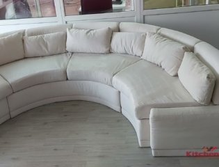 заказать изготовление круглого дивана