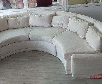 заказать изготовление круглого дивана