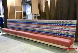 варианты диванов для кафе