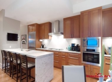 lineynaya-priamaya-kuhnya_3 изготовление деревянной мебели 4 метра под заказ Лесники