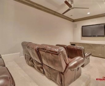 кожанные кресла для домашнего кинотеатра