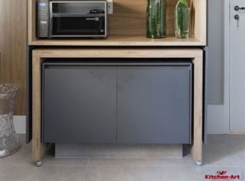 виды видвижных столешниц в мебели