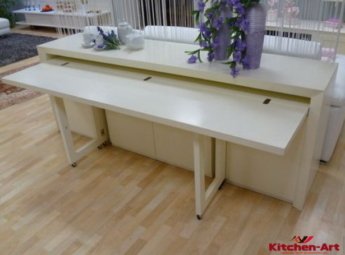 раздвижная столешница кухонного острова