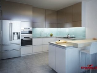 вбудована кухня с островом