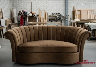 Изготовление радиусных диванов под заказ