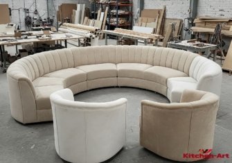 Радіусні дивани на замовлення в Києві