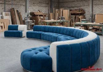 Фотографії Радіусних Диванів На замовлення