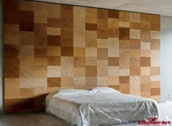 мягкие панели из кожзама