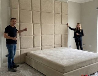 дизайн и варианты мягких декоративных панелей