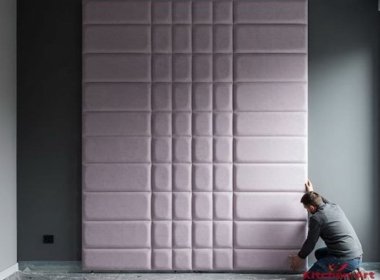 Изготовление мягких стеновых панелей в спальне мягких стеновых панелей