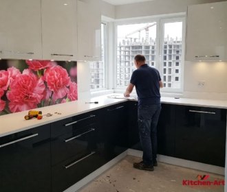 Угловая кухня прованс