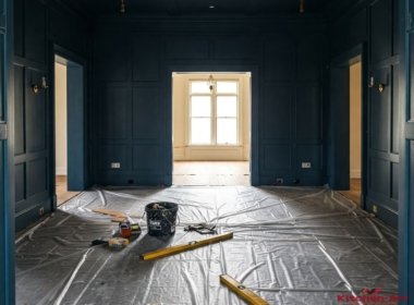 декор из дерва для стен в доме синие декор панели