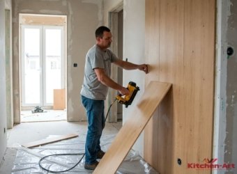 дубовые панели в доме