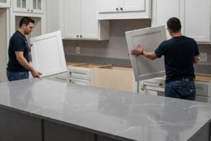 услуга замены старой деревянной столешницы