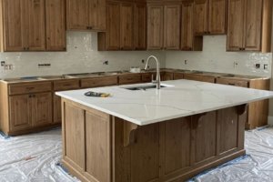 замена столешницы из искуственного камня