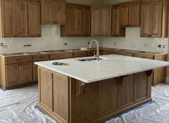замена столешницы из искуственного камня