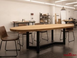 темная кухня лофт