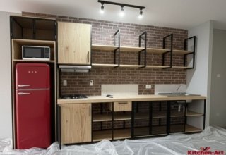 кухня під стелю без ручок