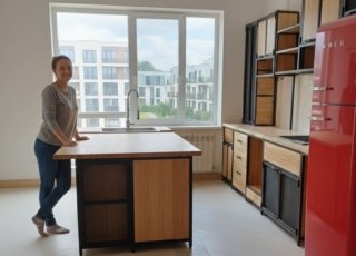 дизайн кухни лофт Житомир