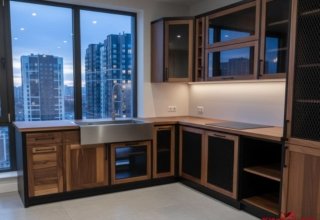 кухні в стилі мінімалізм або лофт